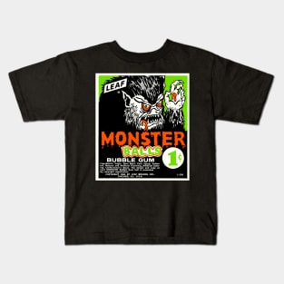 Monster Balls classic Leaf bubble gum Kids T-Shirt